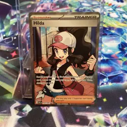 Hilda 164/086 Full Art Ultra Rare White Flare Pokemon TCG Trainer Card - Image 1
