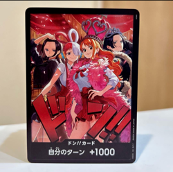 PREORDER Nami Uta Robin Hancock Don!! One Piece Heroines Edition Special Card - Image 1