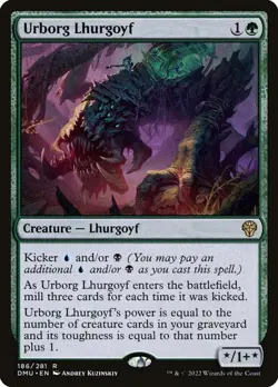 Urborg Lhurgoyf - Dominaria United DMU - Rare - MTG Magic Pack fresh - Image 1