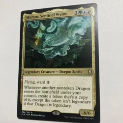 Miirym, Sentinel Wyrm Commander Legends: Battle for Baldur's Gate Regular MTG - Image 1