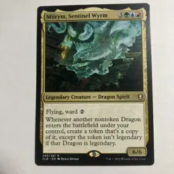 Miirym, Sentinel Wyrm Commander Legends: Battle for Baldur's Gate Regular MTG - Image 2