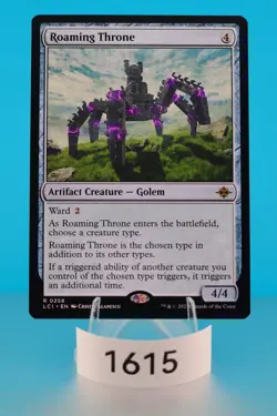 MTG Roaming Throne The Lost Caverns of Ixalan Regular #258 - Image 1