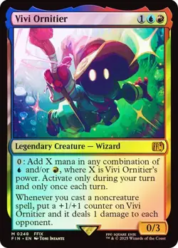 Vivi Ornitier Foil Final Fantasy MTG NM - Image 1