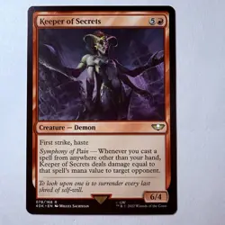 Magic The Gathering Mtg Keeper Of Secrets Warhammer 40K Ruinous Powers Near Mint - Image 1