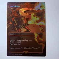 Magic The Gathering Mtg Foil Vandalblast Deadpool Secret Lair Rare Near Mint - Image 1