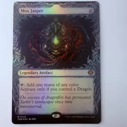 Magic The Gathering Mtg Foil Mox Jasper Showcase Tarkir Dragonstorm Mythic - Image 1