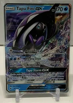 Pokemon - Sun & Moon Burning Shadows - Tapu Fini GX 39/147 LP - Image 1