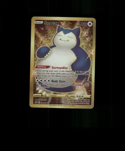 SPARKLING HOLO Snorlax Card Snorlax Pokemon Card READ DESCRIPTION BELOW p2 - Image 1