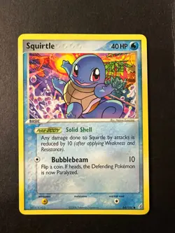 Pokemon TCG - Squirtle 64/100 - EX Crystal Guardians VLP - Image 1
