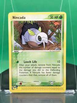 Nincada 68/97 EX Dragon Set Common 2003 English Pokemon Nintendo - Image 3