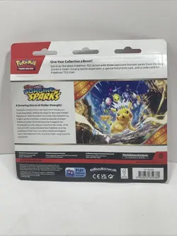 Pokemon TCG: Surging Sparks 3 Pack Blister - Zapdos Promo - Image 2