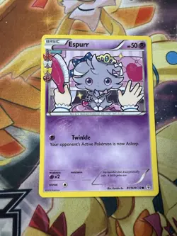 Pokemon Espurr RC14/RC32 Generations: Radiant Collection Common NM - Image 1