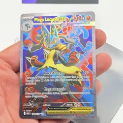 CARTA POKEMON MEGA LUCARIO EX 160/132 - ITA - MEGAEVOLUZIONE - NEAR MINT - Image 3