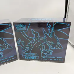 Pokemon TCG Phantasmal Flames Pokemon Center ETB Elite Trainer Box x2 New Sealed - Image 3