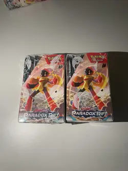 Pokemon TCG Paradox Rift 2X Half Booster Box New Sealed 36 Packs - Image 2