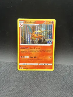 Charizard Holo Rare Pokemon GO 010/078 NM Pokemon TCG - Image 1