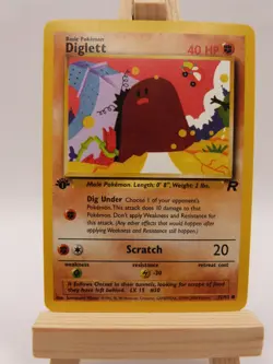 Pokemon 1st Edition Card - Diglett 52/82 (Team Rockets Set) - Image 1