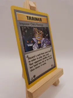 Pokemon 1st Edition Card - Imposter Oak's Revenge 76/82 (Team Rockets Set) - Image 2