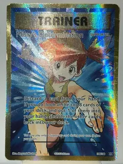 Misty's Determination 108/108 XY Evolutions Holo Full Art Pokemon Card HP1 AA7 - Image 2