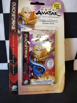 Avatar The Last Airbender - Master of Elements 10 Card Booster Pack - Image 1