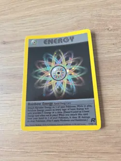 Pokemon TCG Rainbow Energy Holo Rare Card 17/82 Team Rocket Series - Image 3