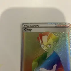 Choy 200/189 Pokemon TCG SWSH Astral Radiance Rainbow Secret Rare NM - Image 4