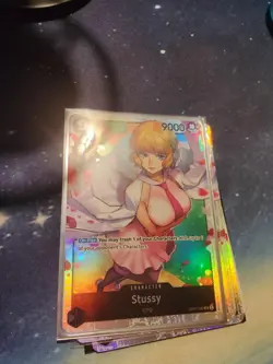 Stussy OP07-085 SR Super Rare One Piece Card Game English - Image 1