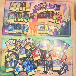 Disney Lorcana 220 + card bundle The FIrst Chapter Japanese JA foil + bulk lot - Image 1