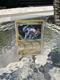 Pokemon TCG Arceus Holo Rare Platinum AR8 LV. 100 - Image 1