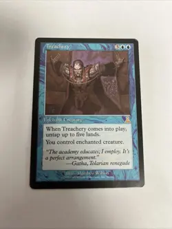 Treachery Urza Destiny Card #50 MTG - Image 1