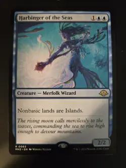 Harbinger of the Seas NM Modern Horizons 3 MTG FREE SHIPPING - Image 1