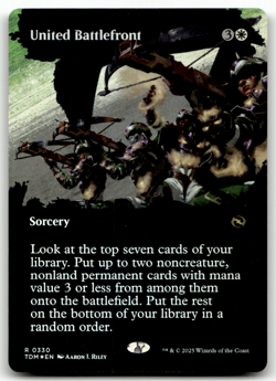 United Battlefront (Borderless) R Tarkir: Dragonstorm 330 NM - Image 1