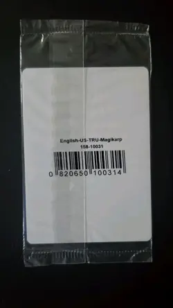 New Magikarp Toys R Us Promo (Sealed) Limited Edition US English Pokemon 2016 - Image 2