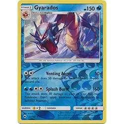 Pokemon TCG SM Burning Shadows Gyarados 33/147 Reverse Holo - Image 1