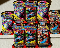 🔥 Lot of 8 Sealed Pokemon TCG MEGA EVOLUTION Sleeved Booster Packs - Image 1