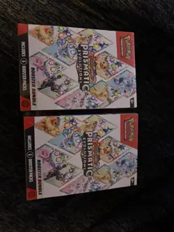 Pokemon TCG Prismatic Evolutions Booster Bundle Two Sealed Boxes - Image 1