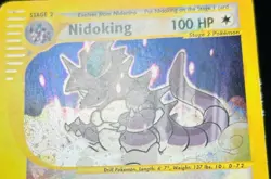Pokemon Aquapolis NIDOKING crystal secret rare 150/147 LP-MP - Image 3