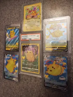 Pokemon Celebrations Pikachu Lot With PSA 9 005/025 Pikachu - Image 2