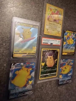 Pokemon Celebrations Pikachu Lot With PSA 9 005/025 Pikachu - Image 3