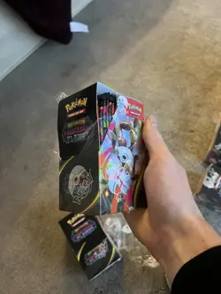 Pokemon TCG Phantasmal Flames Half Booster Box (18 Packs) UNSEALED - Image 1