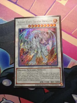 Yu-Gi-Oh! TCG Azure-Eyes Silver Dragon Legendary Collection Kaiba LCKC-EN066 NM - Image 1