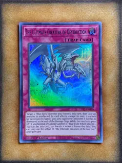 Yugioh The Ultimate Creature of Destruction LDS2-EN030 Ultra Rare 1st PURPLE NM - Image 1