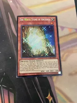 YUGIOH - THE WHITE STONE OF ANCIENTS - SECRET RARE - LCKC - UNLIMITED - NM - Image 1