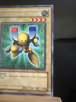 Beta The Magnet Warrior RP02-EN090 Retro Pack 2 Unlimited|Unlimited Edition Rare - Image 3