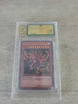 YuGiOh Slifer the Sky Dragon 2020 Reprint Legendary Collection Onlygraded 10 - Image 1