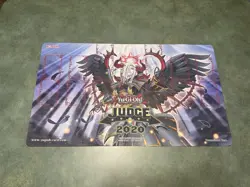 Yu-Gi-Oh Condemed Darklord Judge Playmat - Image 1