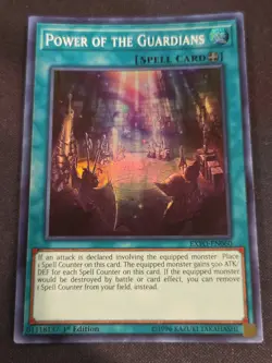 Yu-Gi-Oh! Power of the Guardians #EXFO-EN060 Or MP18-EN208 VLP Super - Image 1