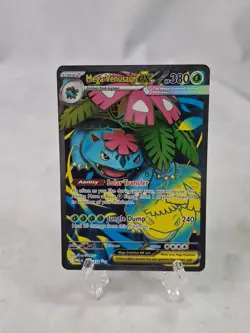 Mega Venusaur EX Mega Evolution 155/132 Secret Rare Pokemon Card NEAR MINT - Image 1