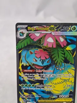 Mega Venusaur EX Mega Evolution 155/132 Secret Rare Pokemon Card NEAR MINT - Image 5