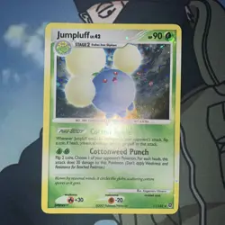 Jumpluff 11/132 Secret Wonders Holo Rare Pokemon Card LP HOLO BLEED - Image 1